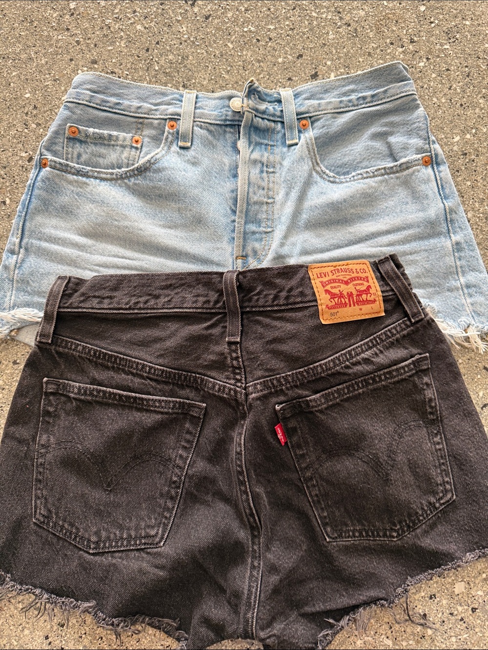Levi's Cutoff Denim Shorts